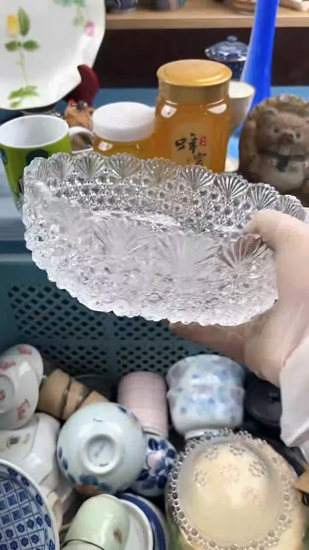 瓷片英歌瓷器满19.9包邮