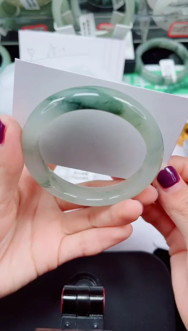 未镶嵌手镯石英质玉37-54/55