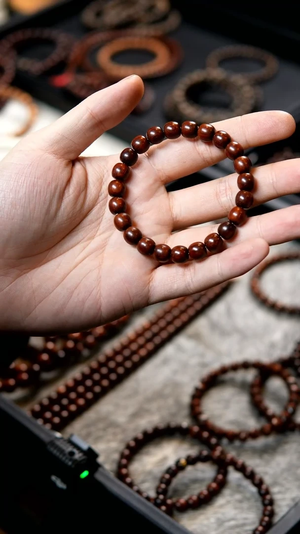 【闪购商品】檀香紫檀（小叶紫檀）手串/手链印度小叶紫檀9mm