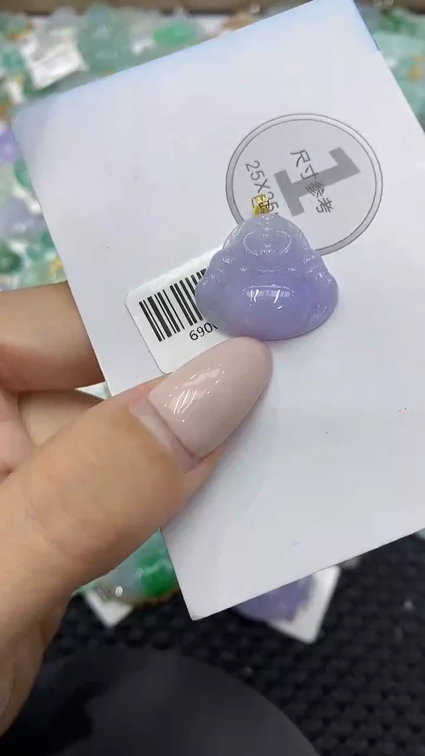 颈饰18K金镶嵌翡翠111111111111