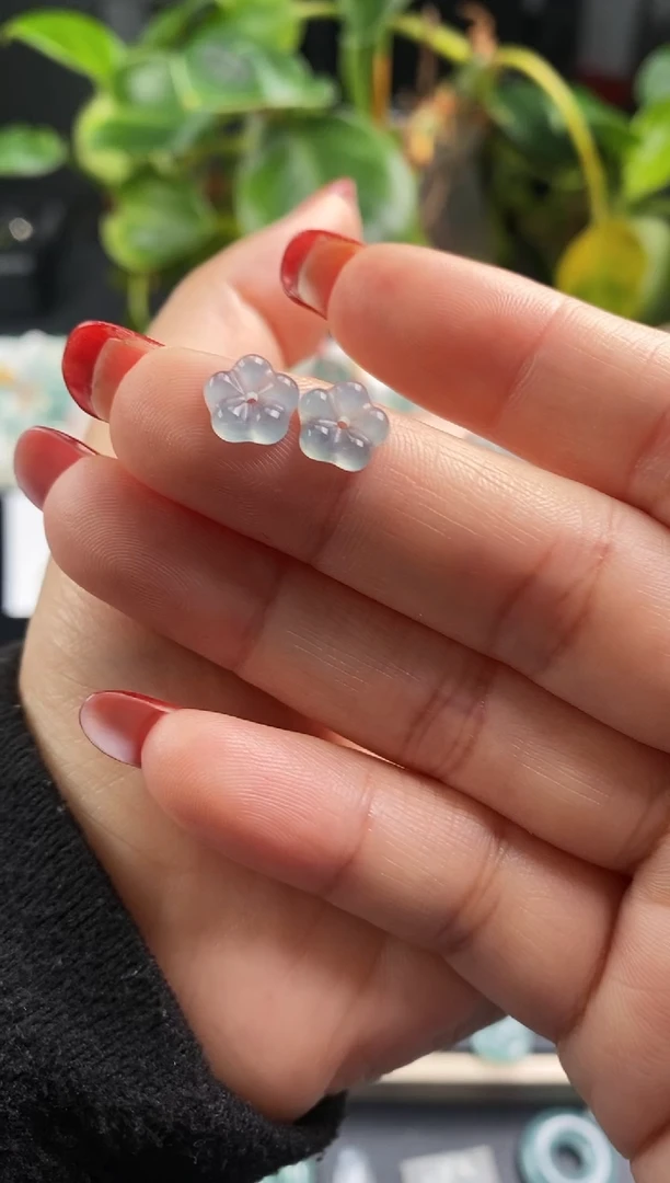 【闪购商品】翡翠裸石翡翠小花