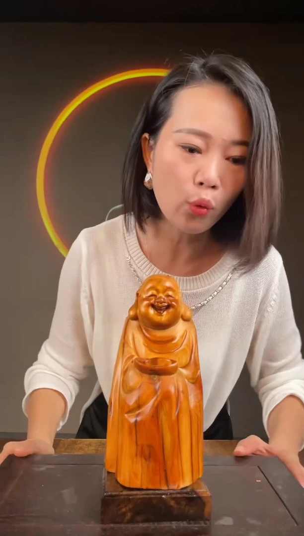 柏木（崖柏）手工摆件,先抢先得! 编号:45