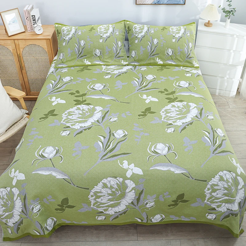 【花源】高端多功能工艺款四季用亲肤枕巾/浴巾