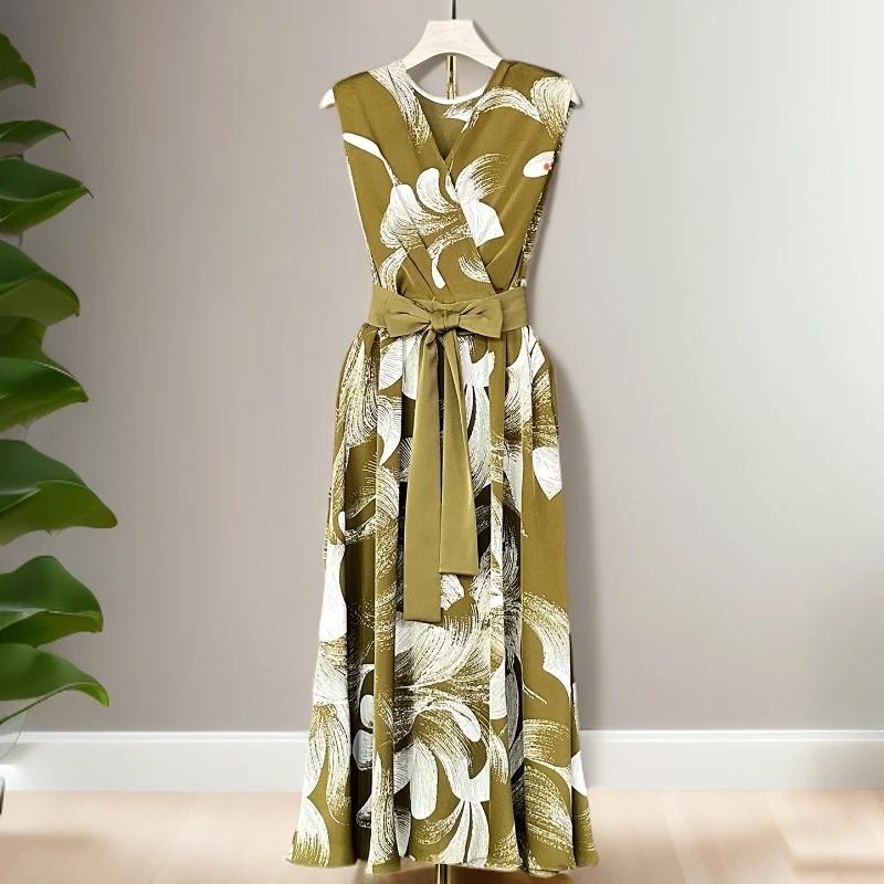 现货【RG173】2025连新款时尚气质百搭减龄显瘦优雅法式女装连衣裙