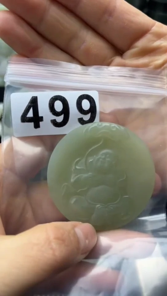 未镶嵌和田玉珠宝半成品佛