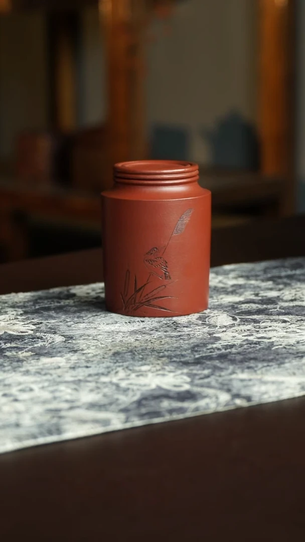茶杯紫砂46号宜兴紫砂原矿作品
