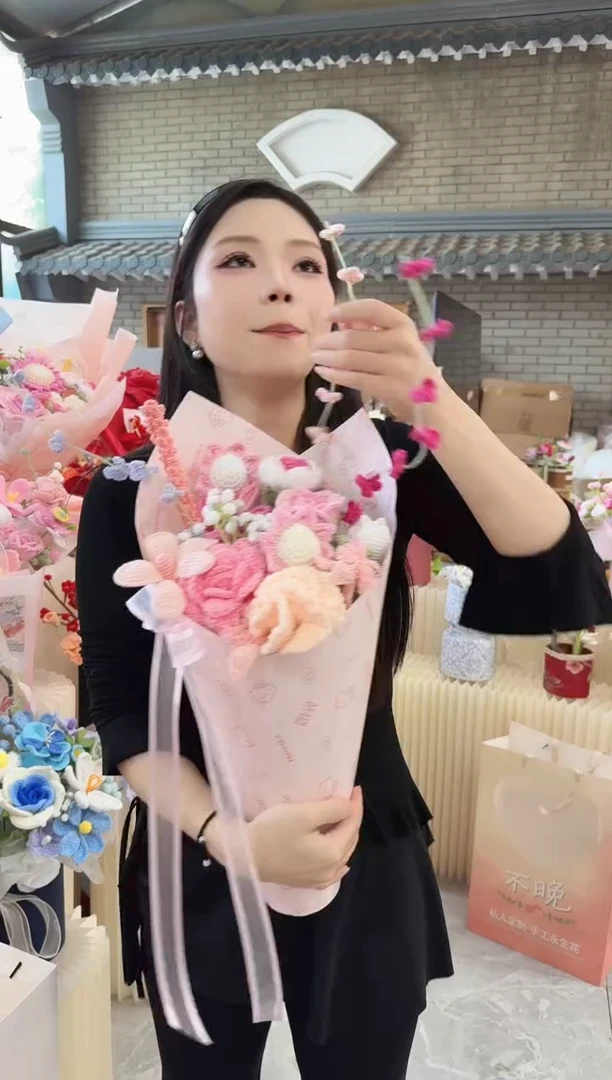 非遗手工定制花束，孤品清仓！！