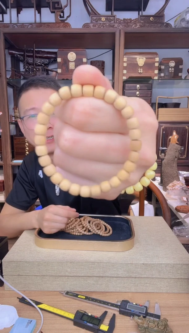 乌木类书架980老山檀6*7老型单圈手串