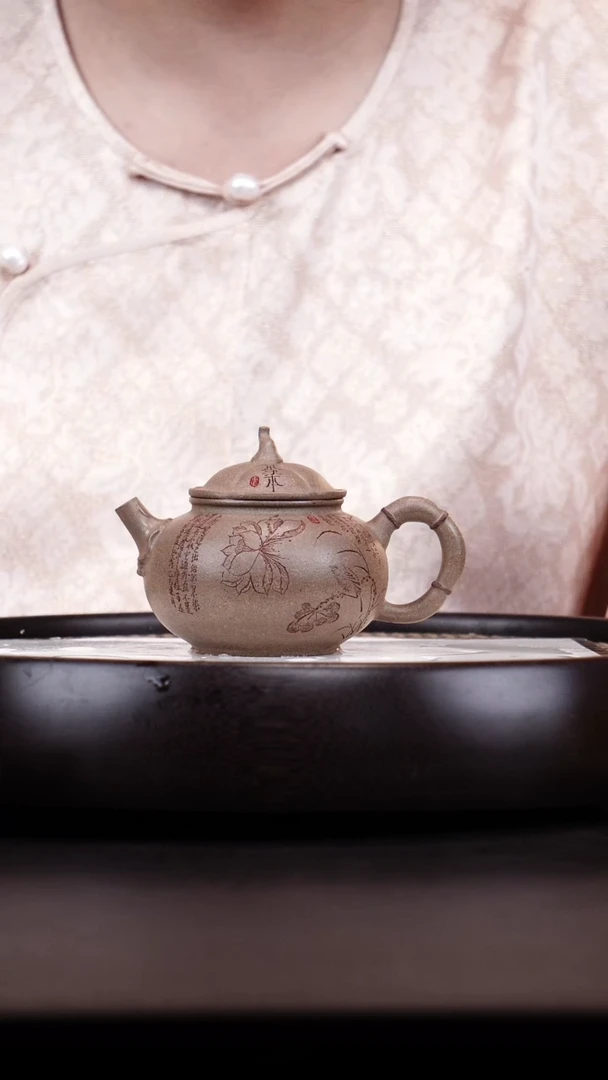 茶壶紫砂悦茗壶紫砂壶             38（老青段）