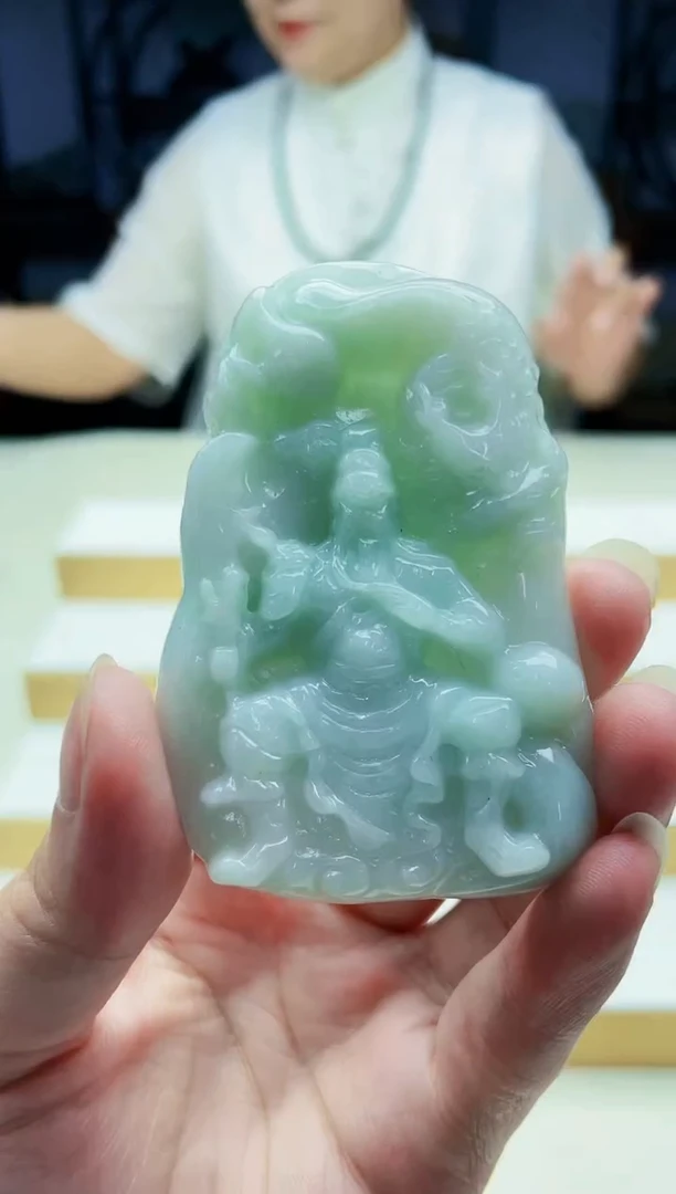 未镶嵌定制翡翠毛货09190162