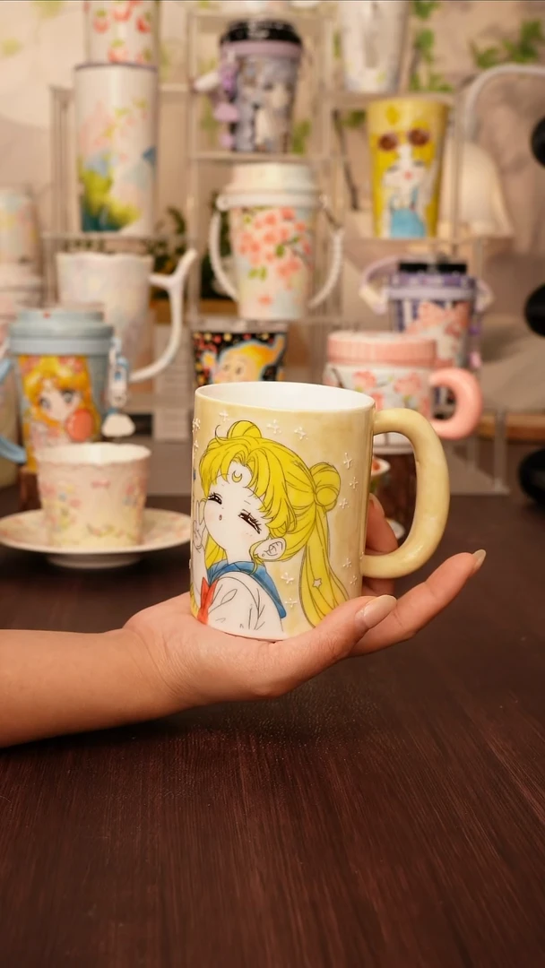 陶景德镇呵呵的杯子