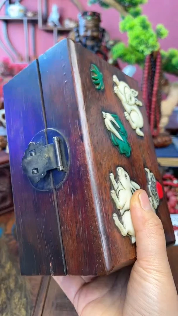 【闪购商品】木中之❤王妍妍批发82-随型块坠木盒