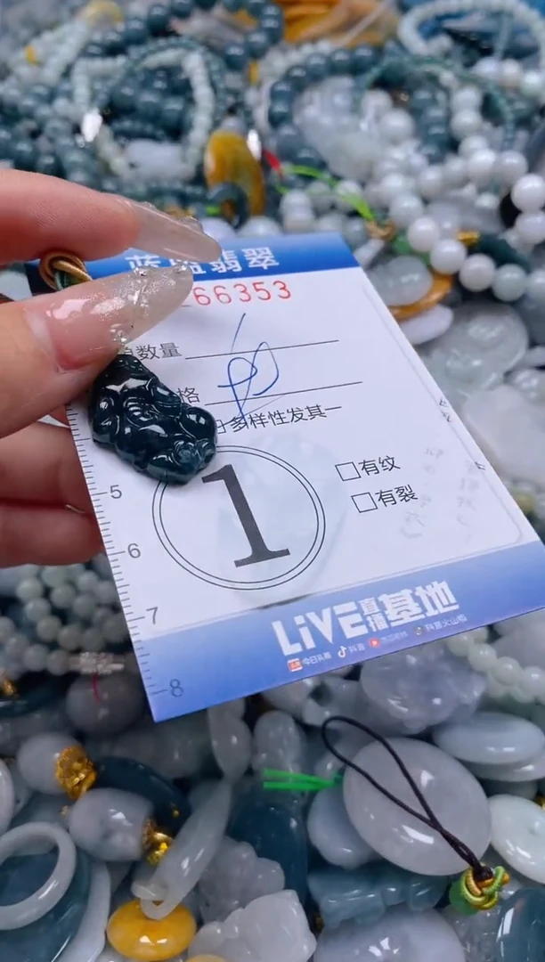 翡翠未镶嵌颈饰闪购0266353多样性发其一