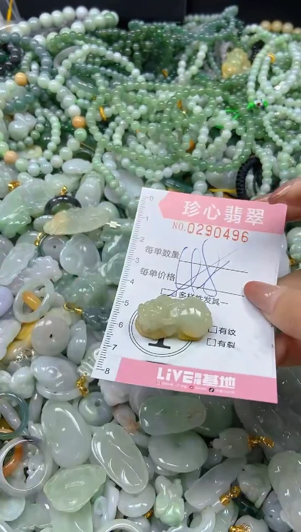 翡翠未镶嵌颈饰闪购0290496多样性发其一