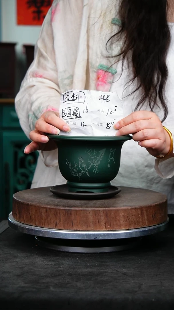 紫砂花盆448+z紫砂花盆