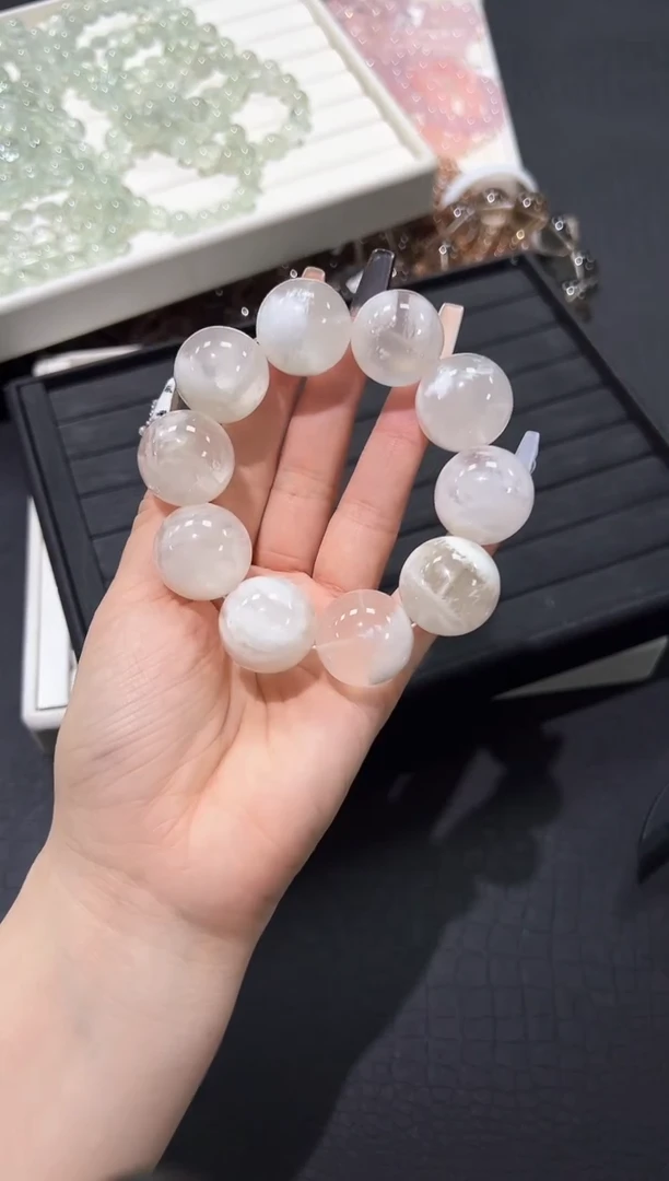水晶手串未镶嵌14d多样性发其一【1条】默认微瑕