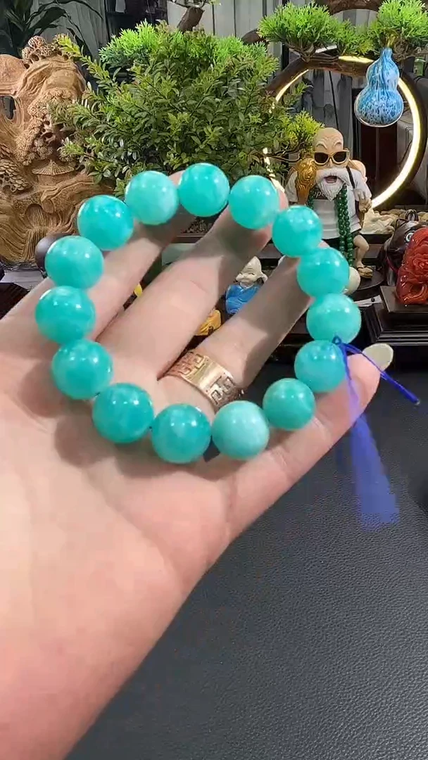 未镶嵌1天河石迟* AA1221 多样性发货其一