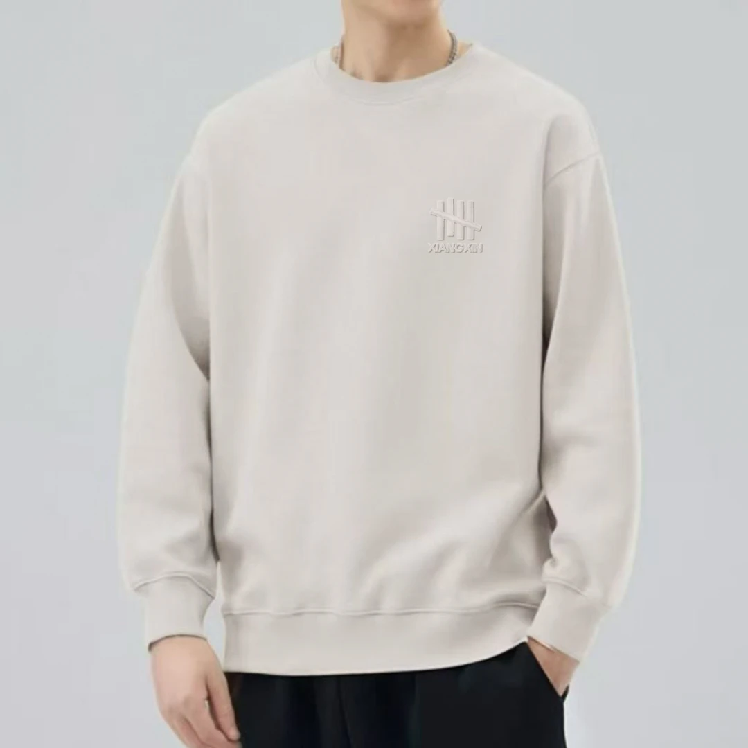 【刺绣HH】长袖宽松卫衣时尚运动休闲百搭潮流套头