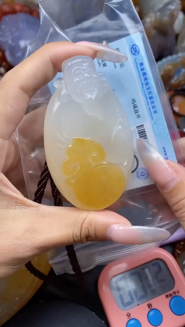 【闪购商品】玛瑙/玉髓颈饰未镶嵌LL