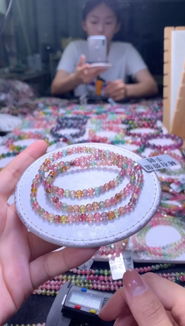 未镶嵌手串碧玺A31【天然碧玺】