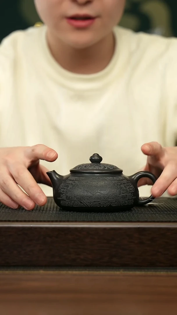 【闪购商品】紫砂茶壶宜兴原矿 手工 紫砂壶容量240CC