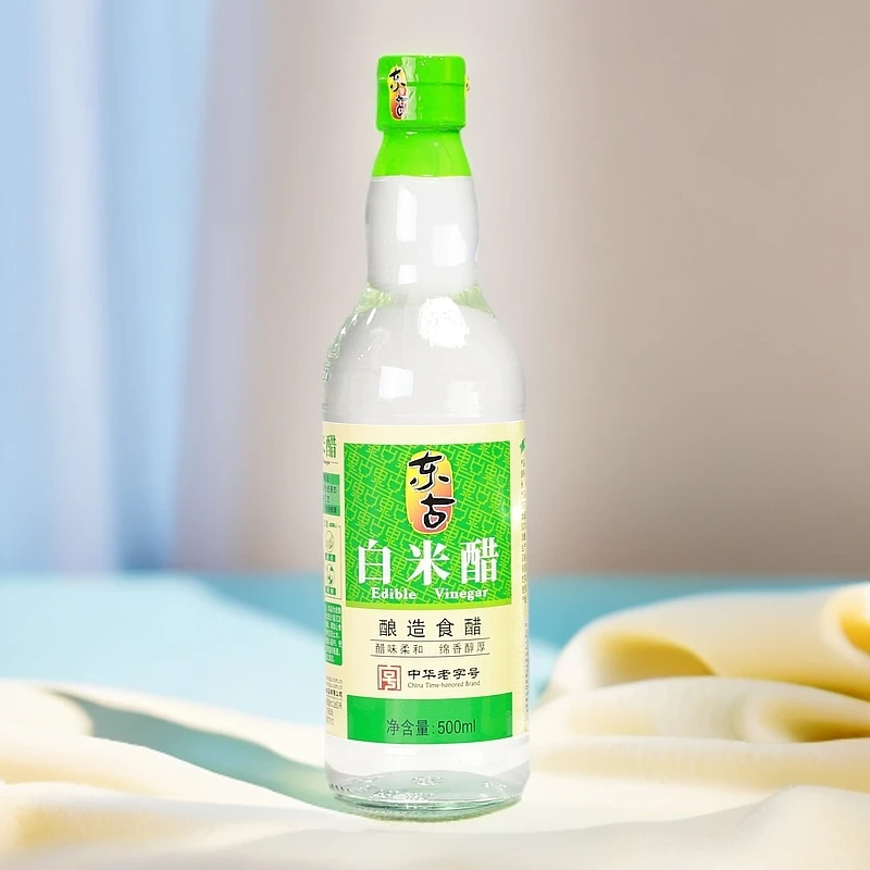 东古淡盐酱油490ml+东古白醋500ml套装调味品