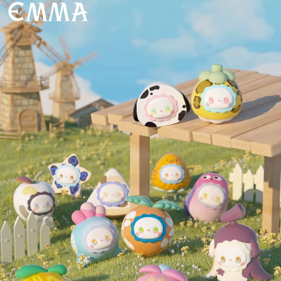 【代拆盒】Emma元气糖心豆系列萌粒盲盒-