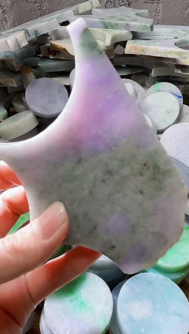 裸石翡翠天然翡翠A货石 南 375