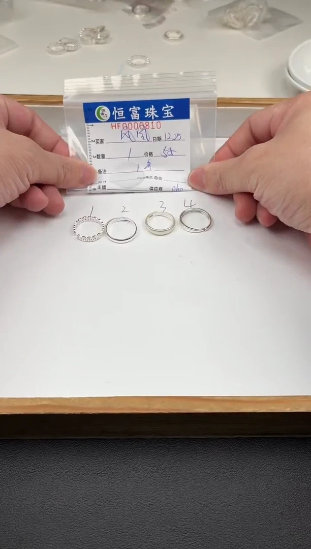 无足银凤**丫足银戒指810