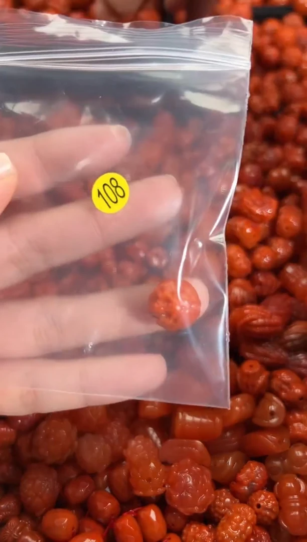 颈饰未镶嵌南红玛瑙4