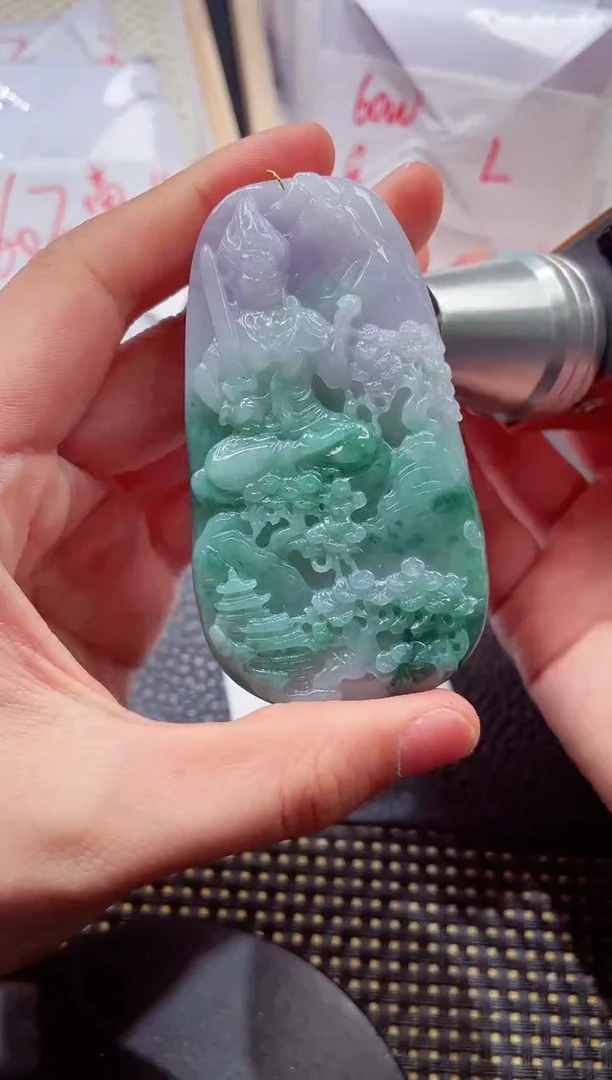 未镶嵌挂件翡翠88888