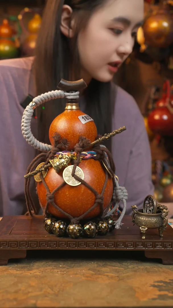 163大漆一物一拍记葫堂出品【不带手串】