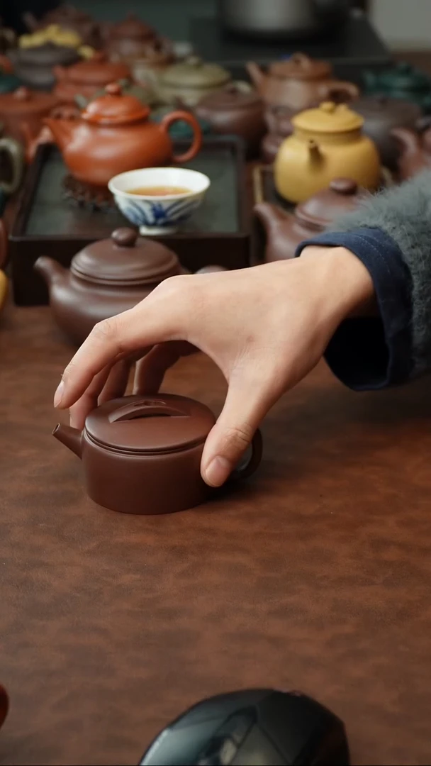 茶壶紫砂水***流原矿宜兴紫茶壶