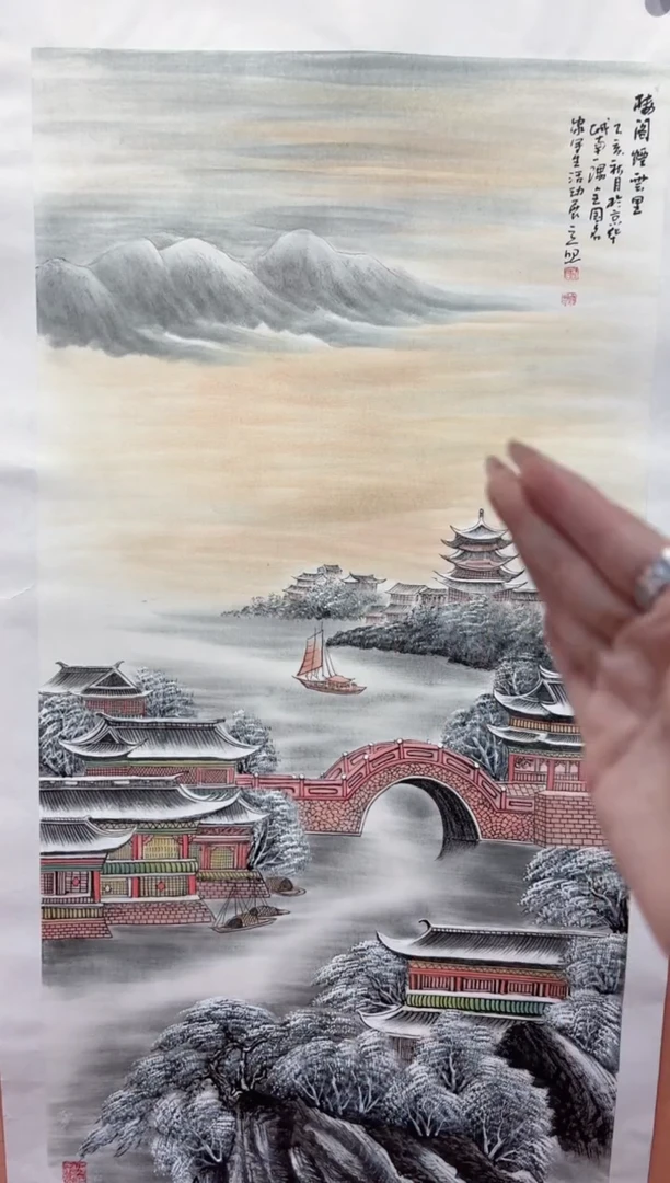 国画师立照老师国画作品