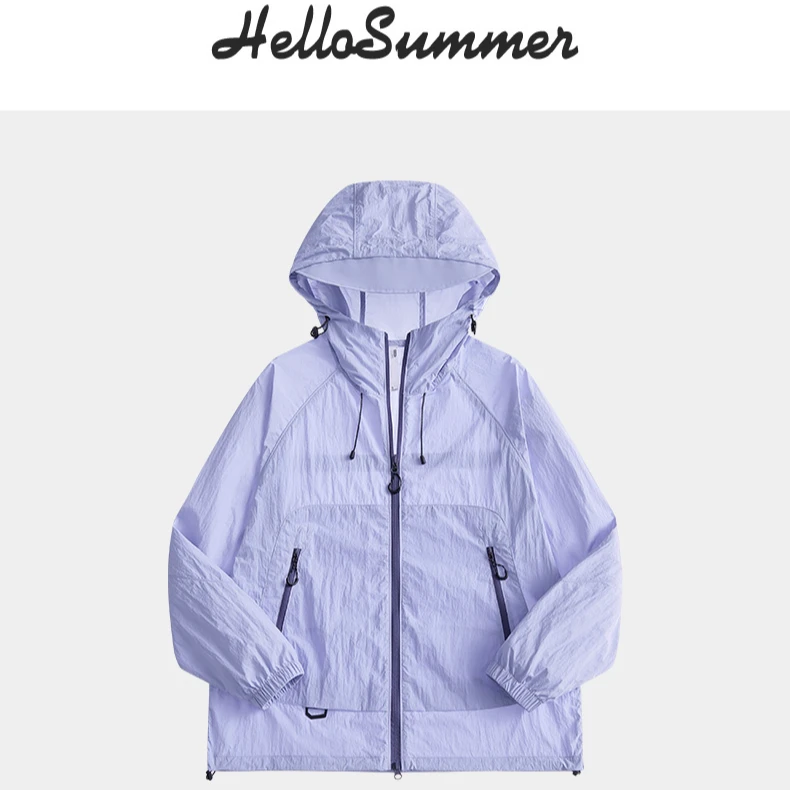 【冰皮凉感3.0】夏季新款透气速干轻薄防连帽晒衣防紫外线遮阳