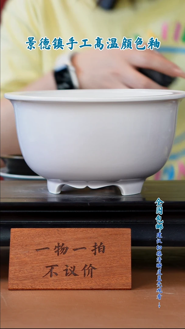 陶瓷花盆 一物一拍