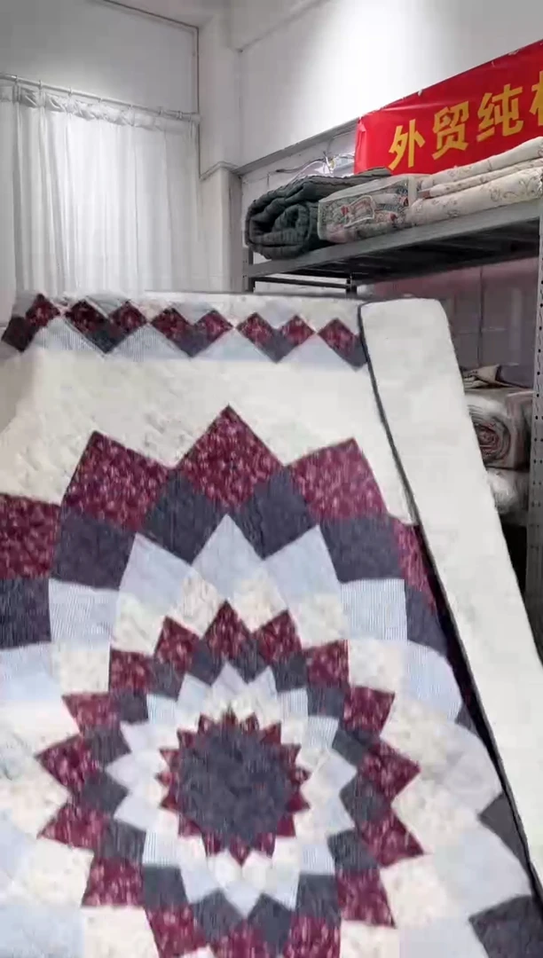 棉190*270纯棉床盖81号微瑕