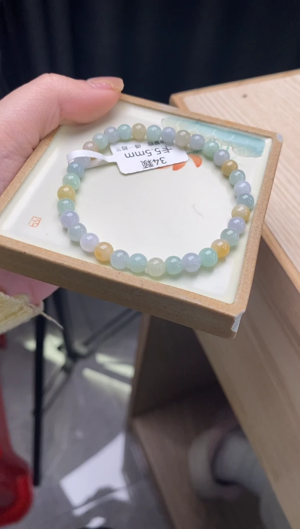 【闪购商品】翡翠手链未镶嵌手串82