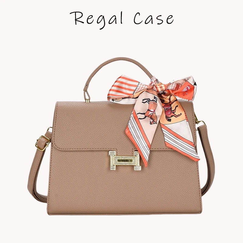 【Regal  Case】高级感镶钻凯莉包新款时尚百搭轻奢小众单肩斜挎包