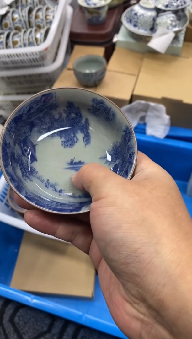 陶瓷老陶泥工艺茶具容量约80