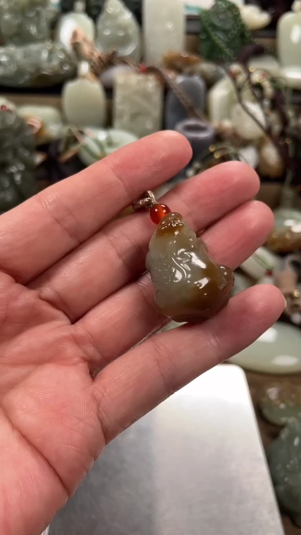 未镶嵌和田玉挂件0060