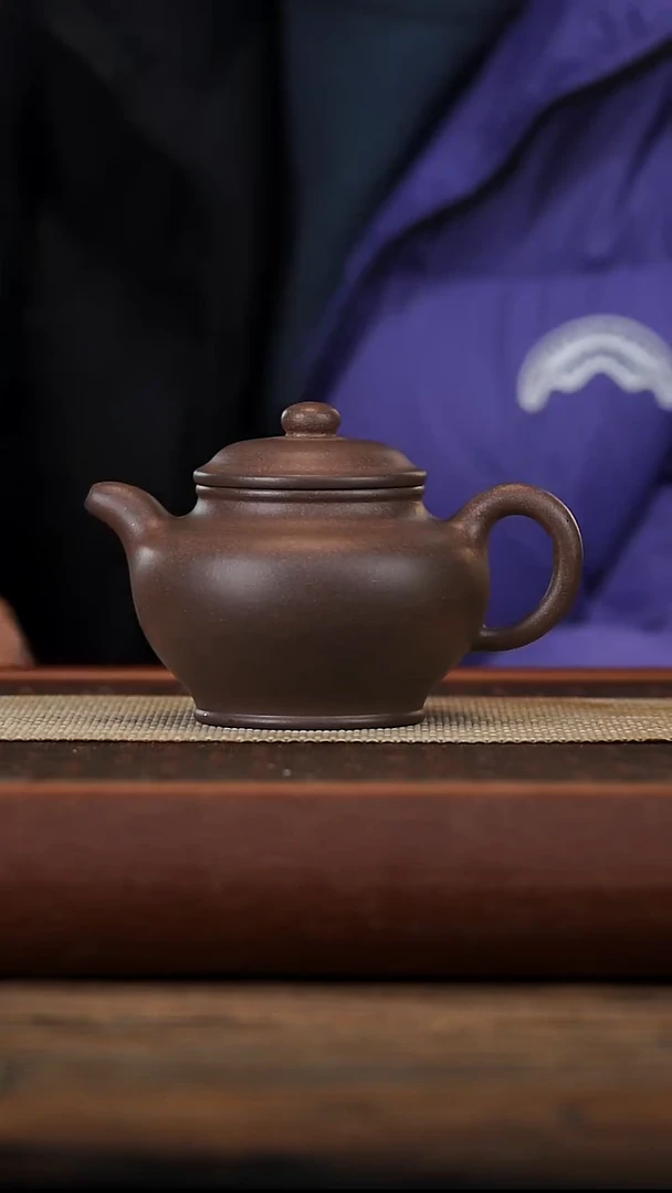 茶壶紫砂会*微瑕老天青多只320容量