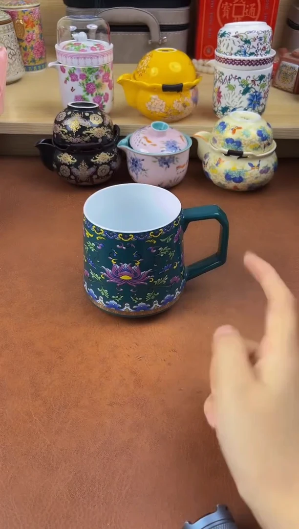 陶陶瓷茶具摆件旅行套组