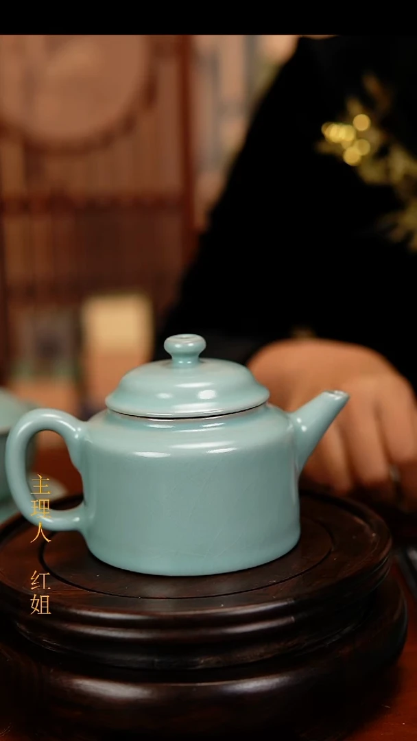 瓷片原产地原矿釉汝瓷