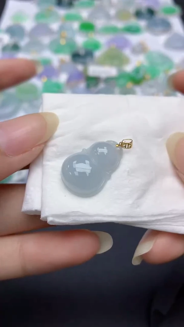 颈饰未镶嵌翡翠天然缅甸a货翡翠百元以上9元证书费自理