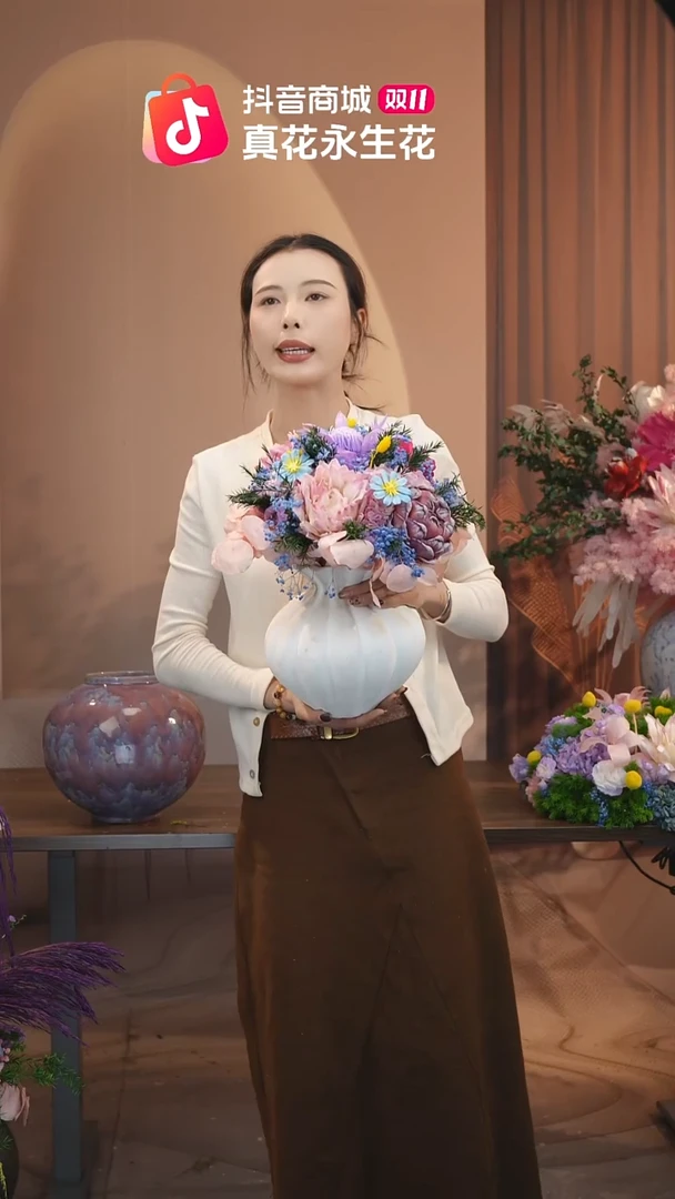 木：            花+花瓶