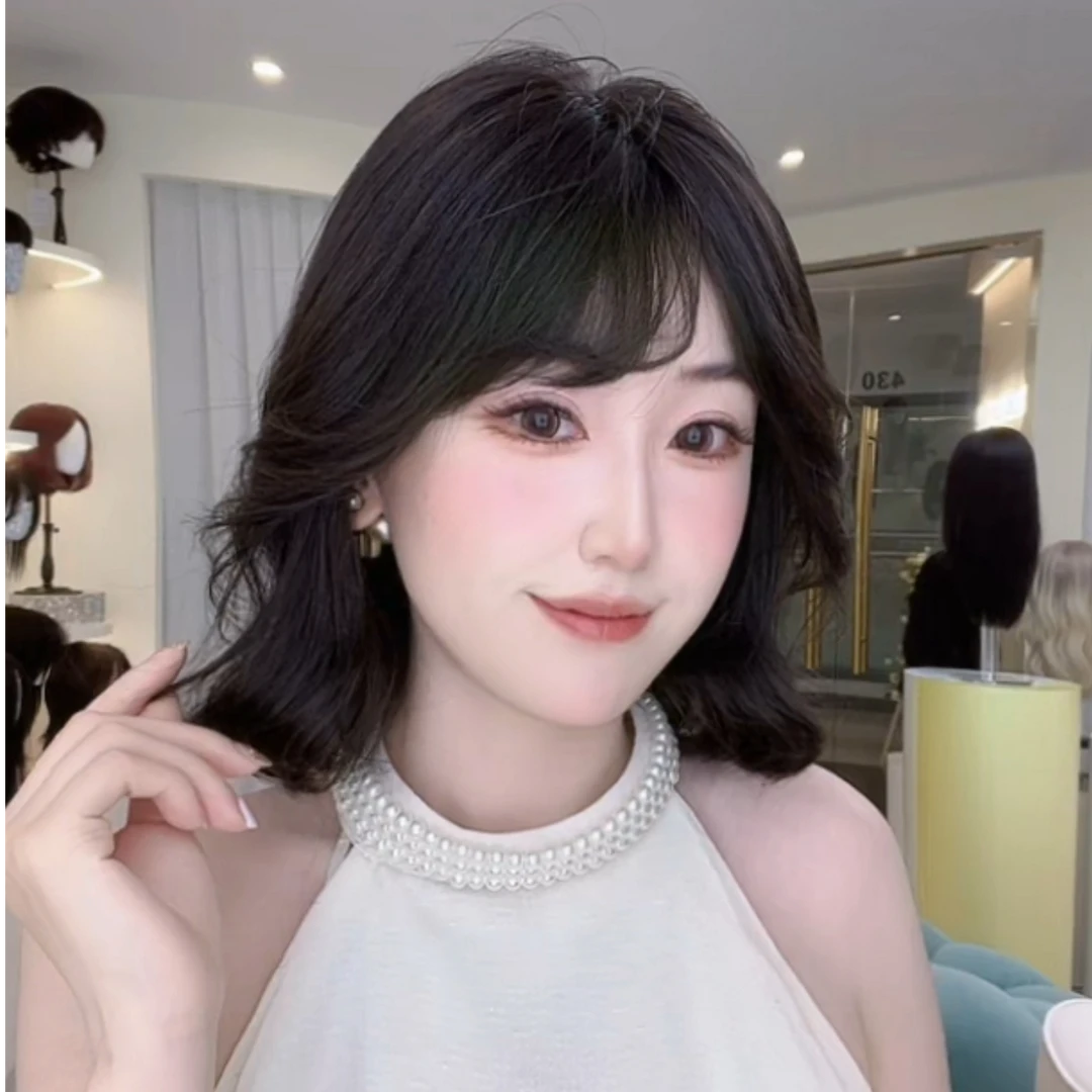 【蜜糖Lob卷】千姬假发全头套女全真人发无痕隐形