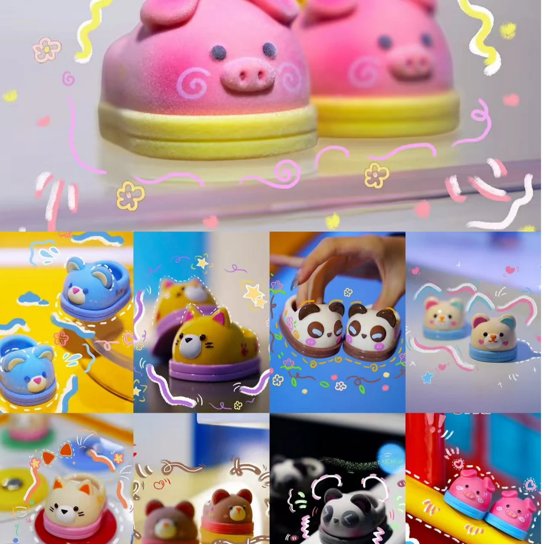 【拆盒】娃三岁-400%娃娃鞋系列盲盒-莓莓/看尾数