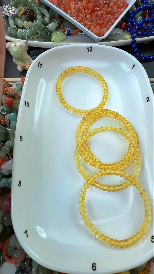 手链金珀未镶嵌A2多样性发其一