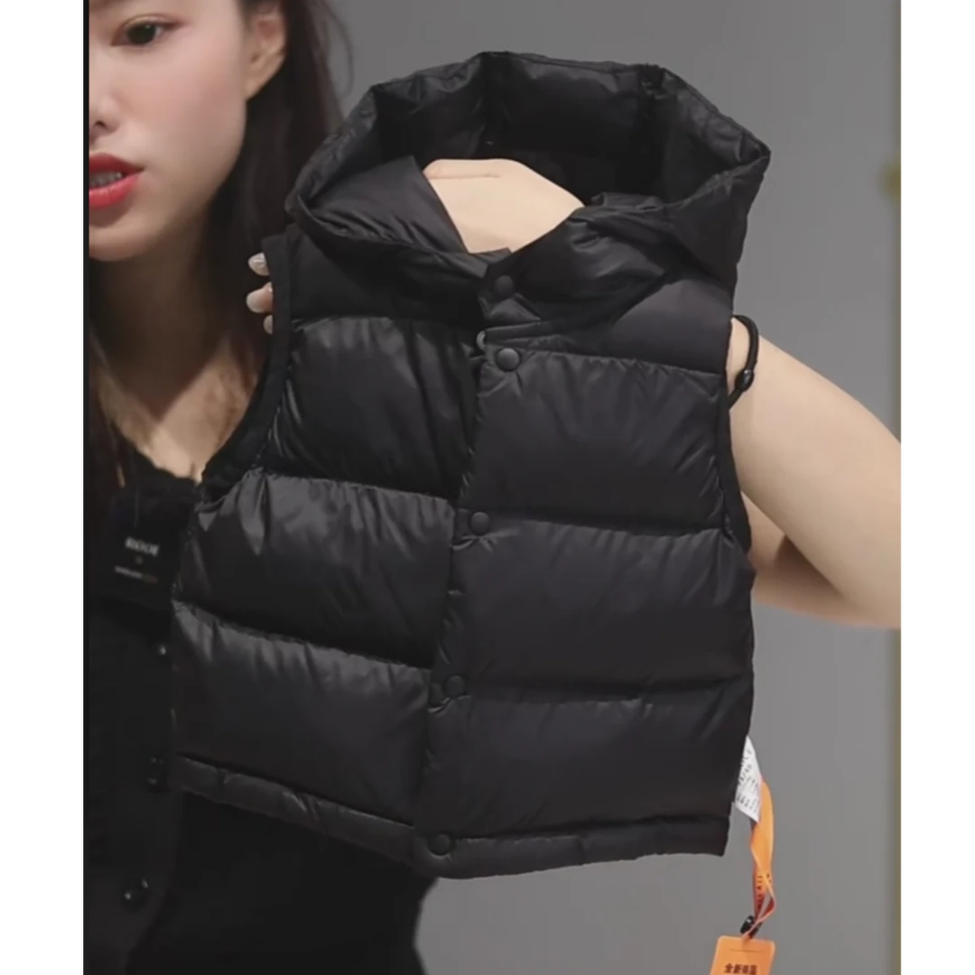 【连帽三防羽绒马甲 小乐妈咪】婴儿童羽绒宝宝背心拜年秋冬马甲H1